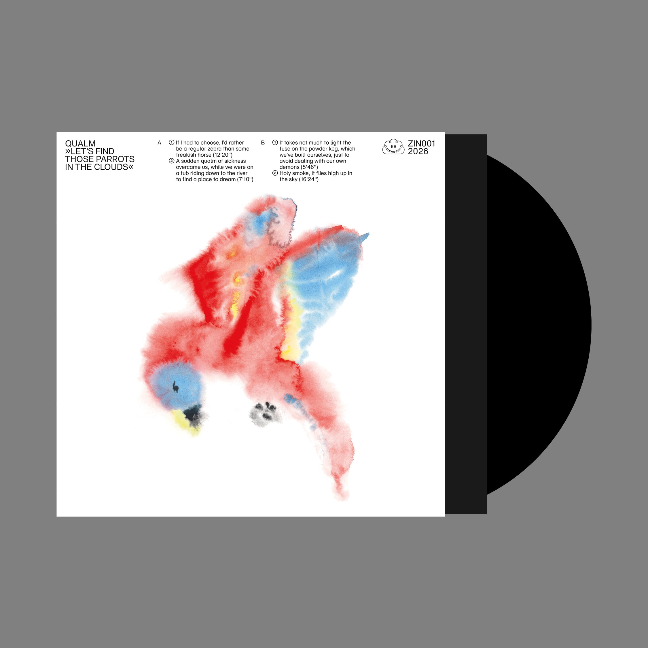 QUALM - LET'S FIND THOSE PARROTS IN THE CLOUDS (LP)